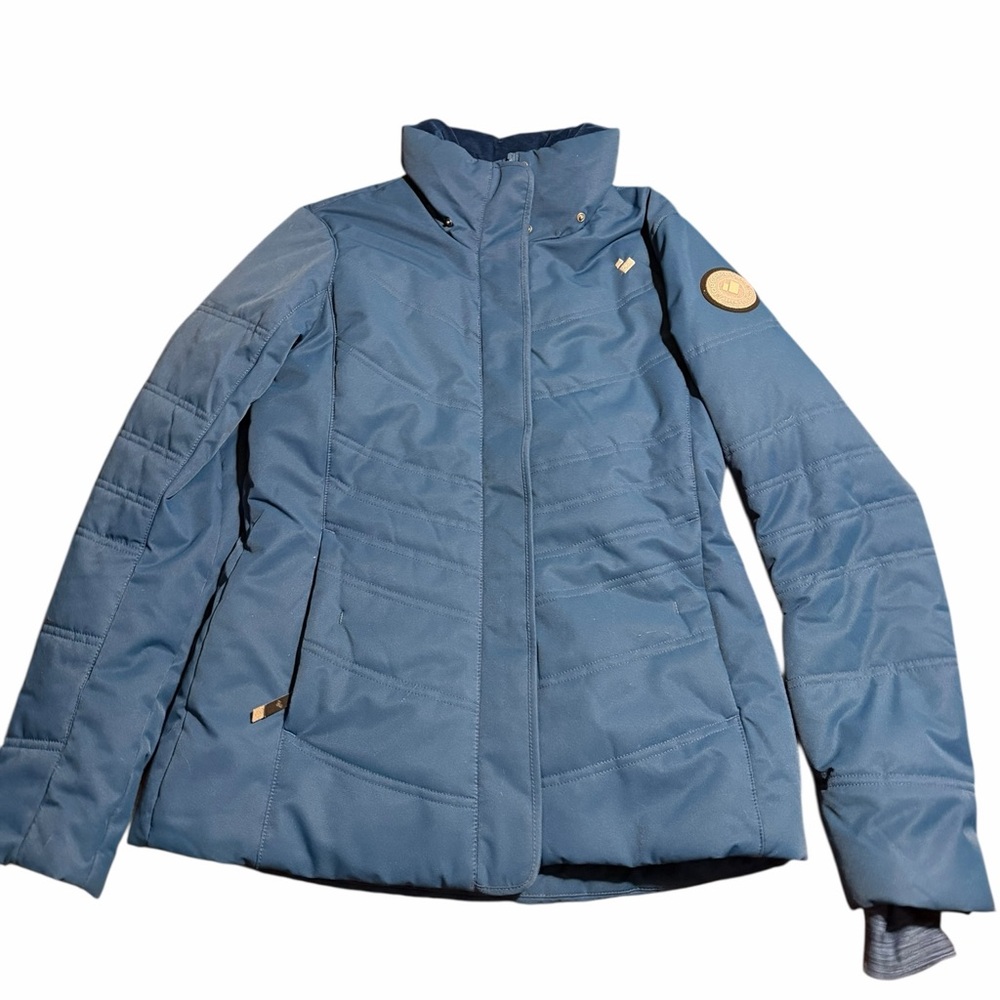 Obermeyer Women's Blue Tuscany II Insulated Ski Snow Jacket Winter coat XS 4 S
